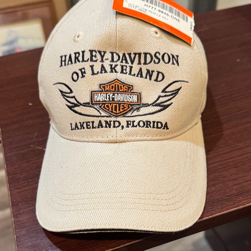 Harley-Davidson Tan Lakeland Cap - New never worn